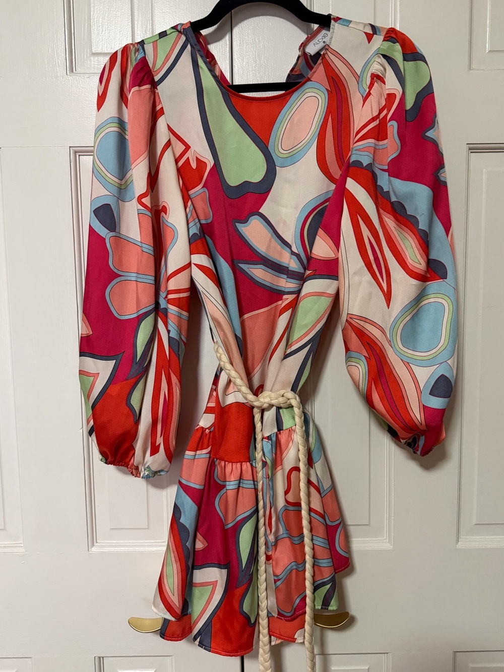 Alexis by Target Multicolor Abstract Mini Dress